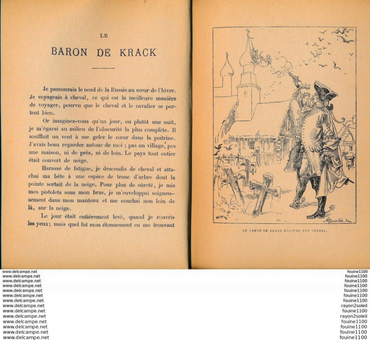 Livre ( Bibliothèque Enfantine ) Le Baron De Krack Les Jolis Contes ( Librairie L Martinet à Paris ) Illustrations - Contes