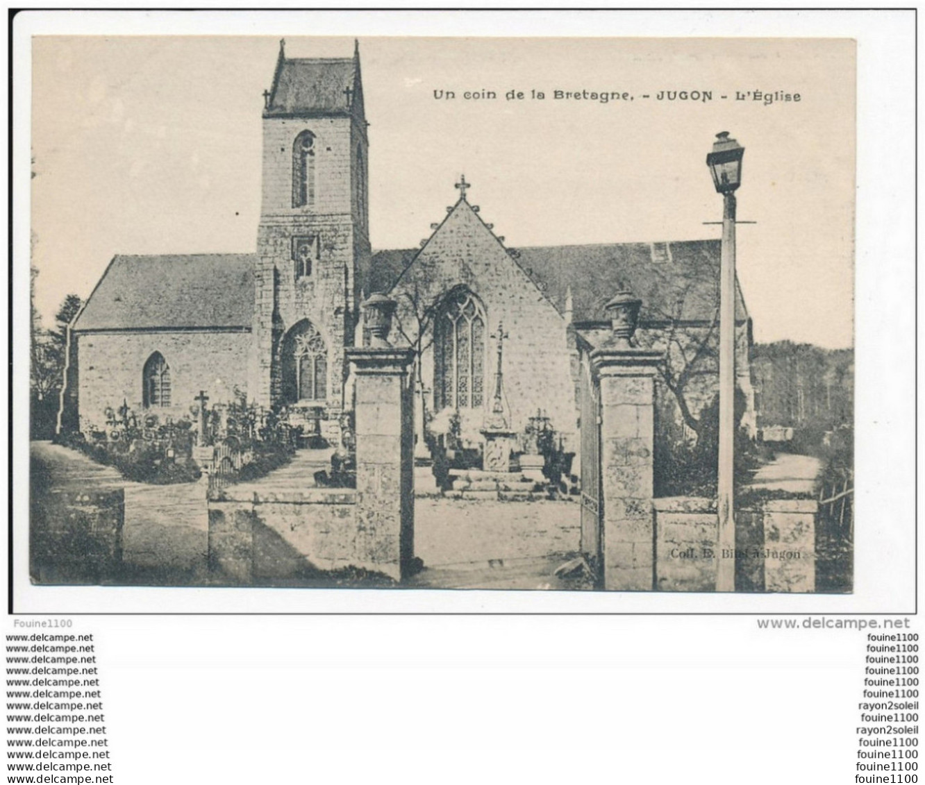 Carte De  JUGON   ( Recto Verso ) - Jugon-les-Lacs