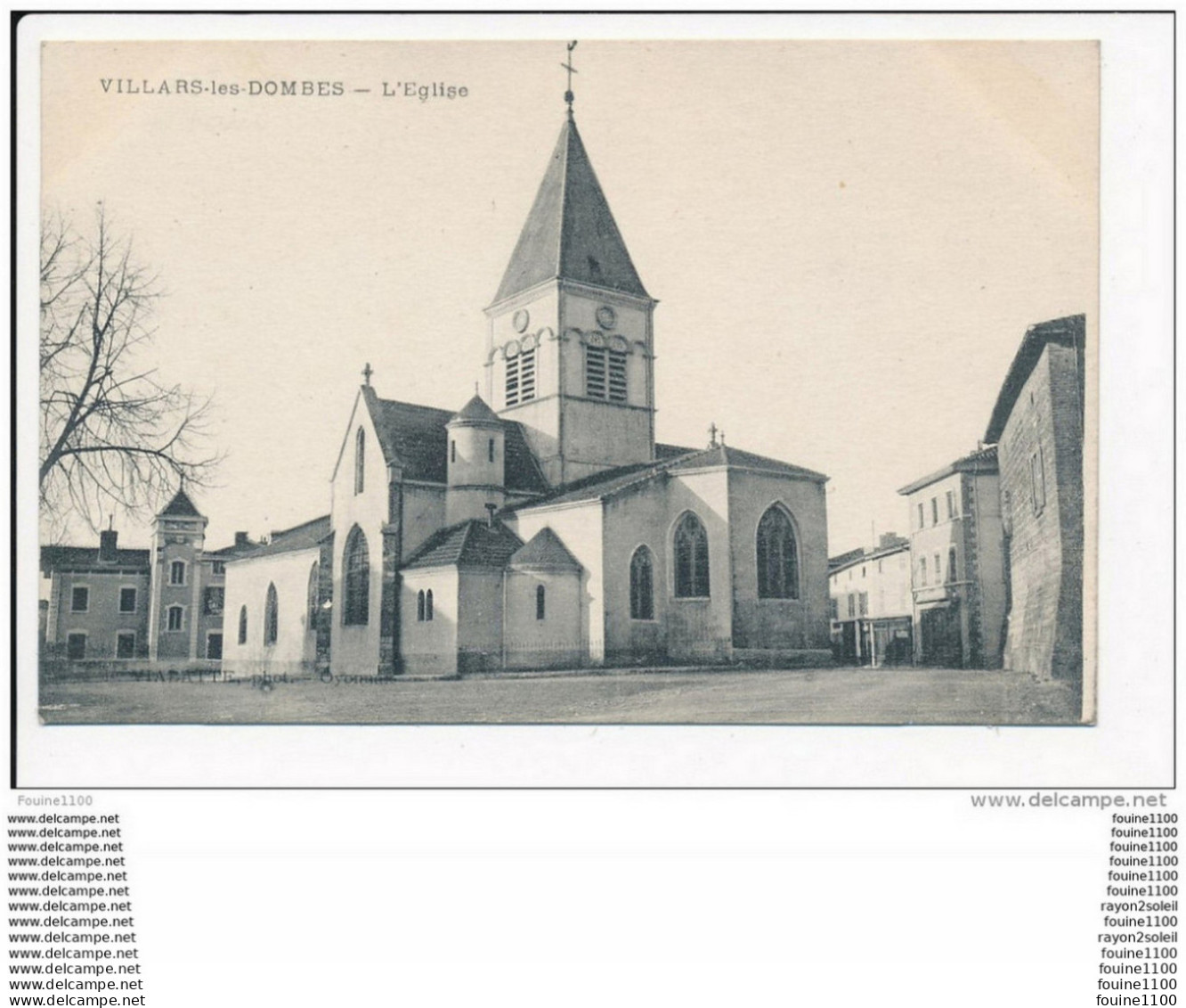 Carte De VILLARS LES DOMBES      ( Recto Verso ) - Villars-les-Dombes