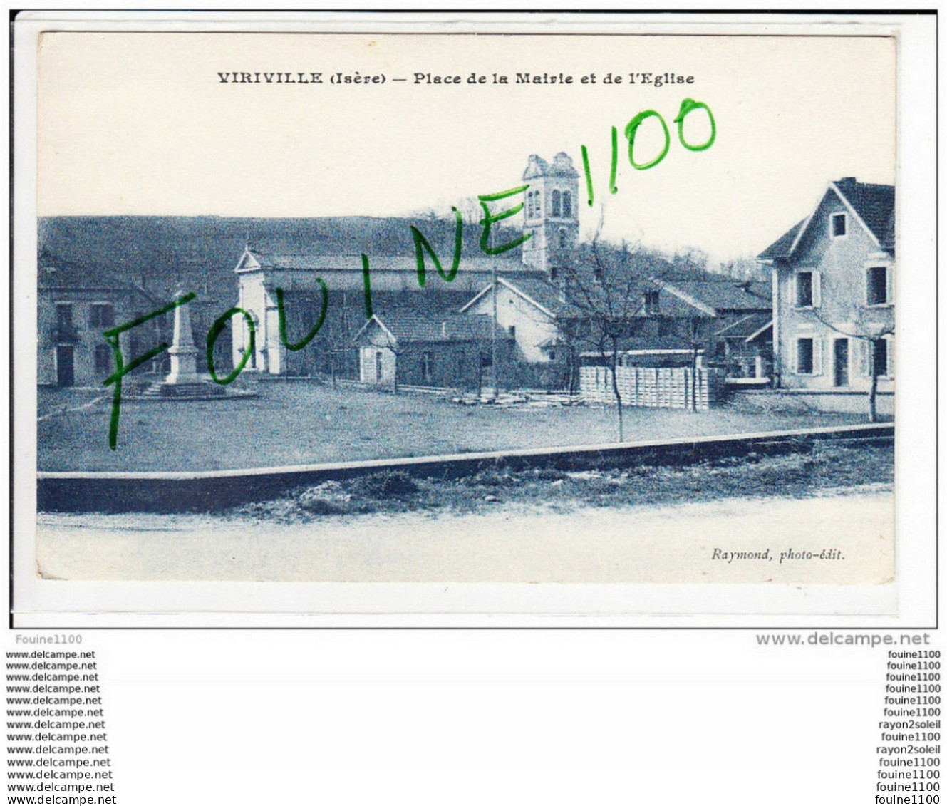 Carte De Viriville   ( Recto Verso ) - Viriville