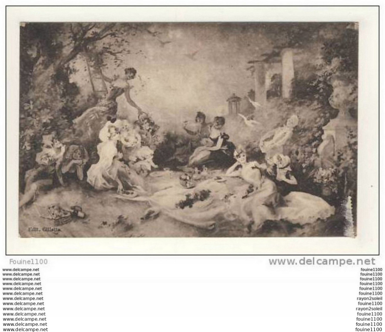 Carte De Nice Musée Jules Chéret Avenue Des Baumettes  Le Déjeuner Sur L' Herbe - Musei