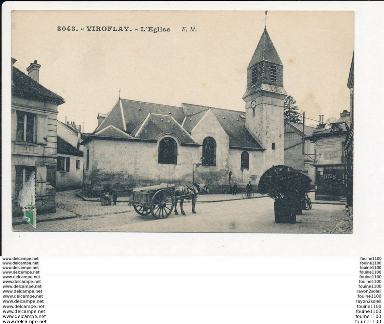 Carte De Viroflay   ( Recto Verso ) - Viroflay