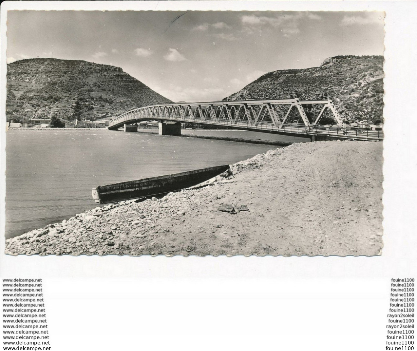 Carte Le Pouzin   Le Pont Sur Le Rhône ( Format C.P.A )  ( Recto Verso ) - Le Pouzin