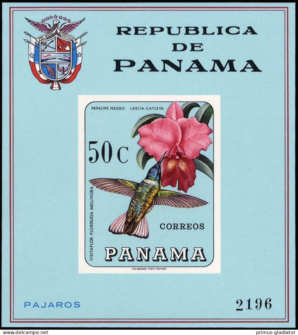 1967, Panama, Bl. 71, ** - Panama