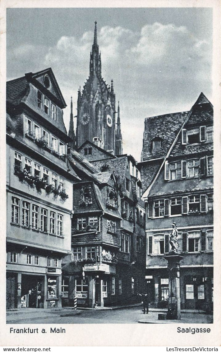 ALLEMAGNE - Francfort Sur Le Main - Saalgasse - Carte Postale Ancienne - Frankfurt A. Main