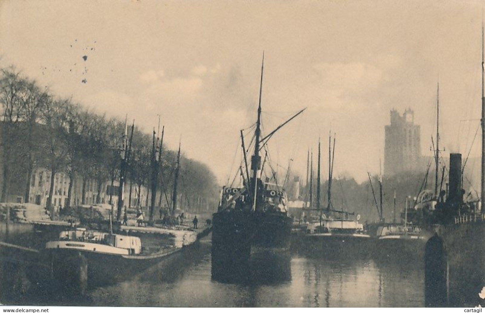 CPA ( 1914) -36229 -Pays Bas-Dordrecht -Kalkhaven-Livraison Offerte - Dordrecht