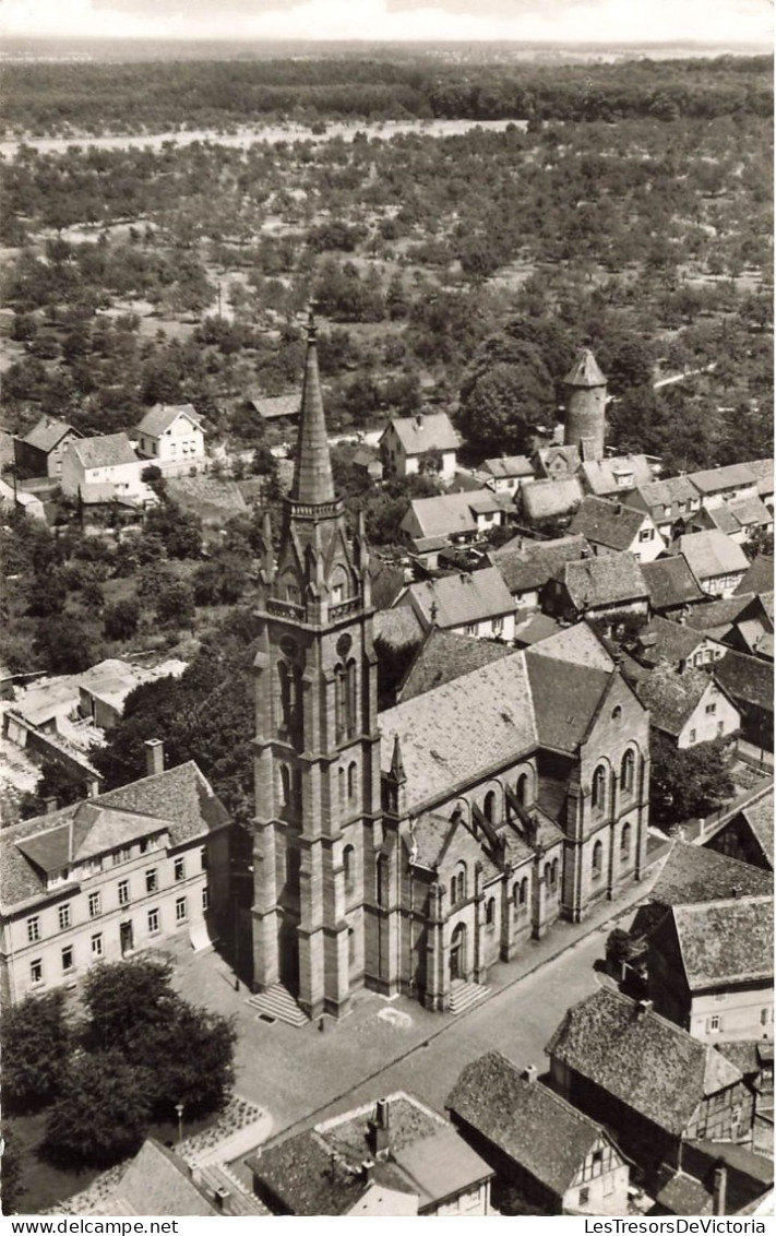 ALLEMAGNE - Langen - Vue Aérienne - L'église Paroissiale Saint-Othmar - Carte Postale Ancienne - Langen