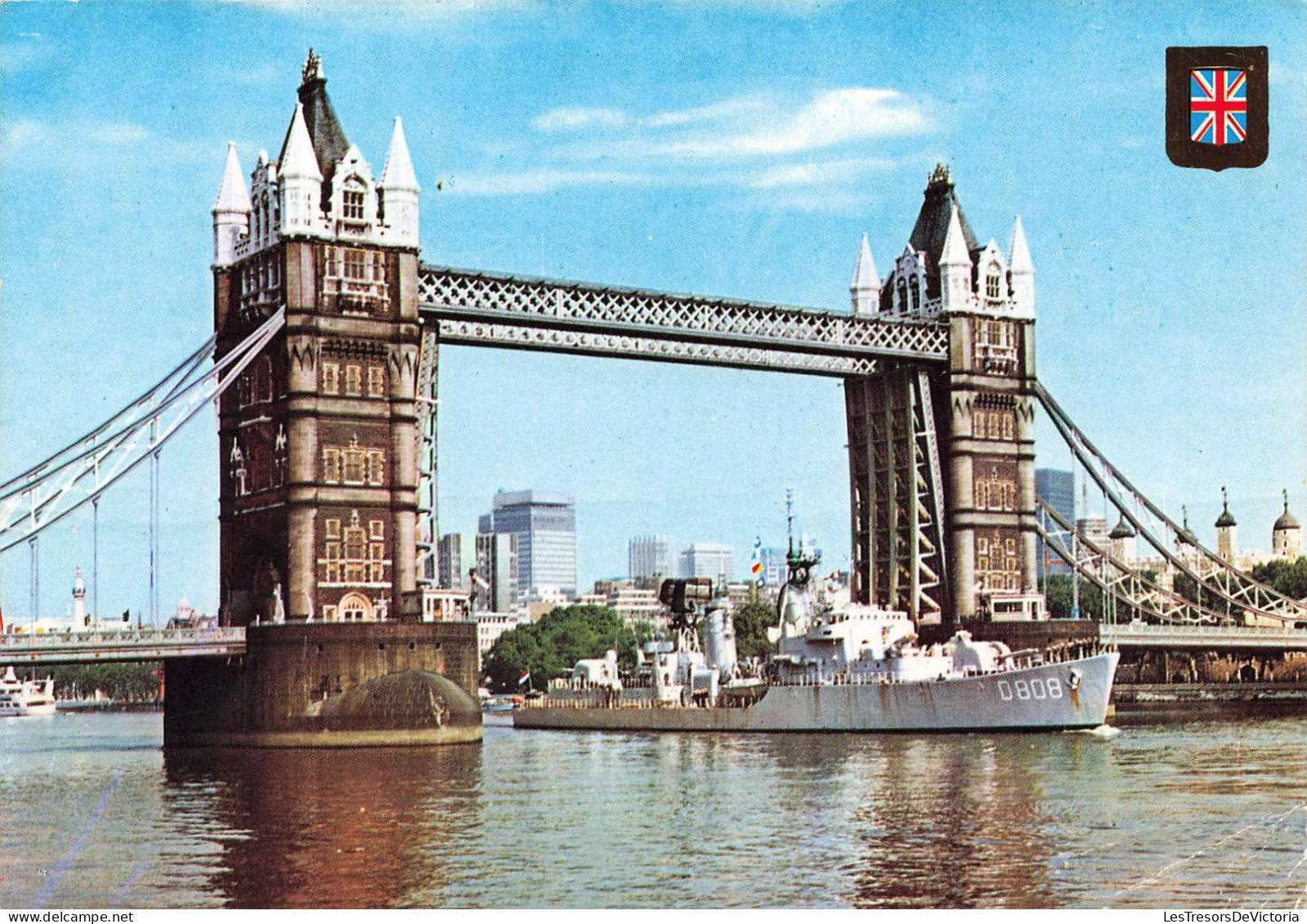 ROYAUME UNI - Angleterre - London - Tower Bridge - Bateau - Carte Postale - Tower Of London