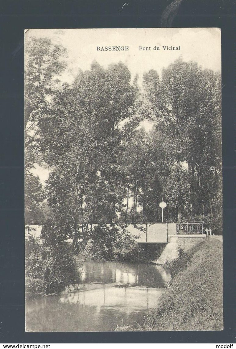 CPA - Belgique - Bassenge - Pont Du Vicinal - Bassenge