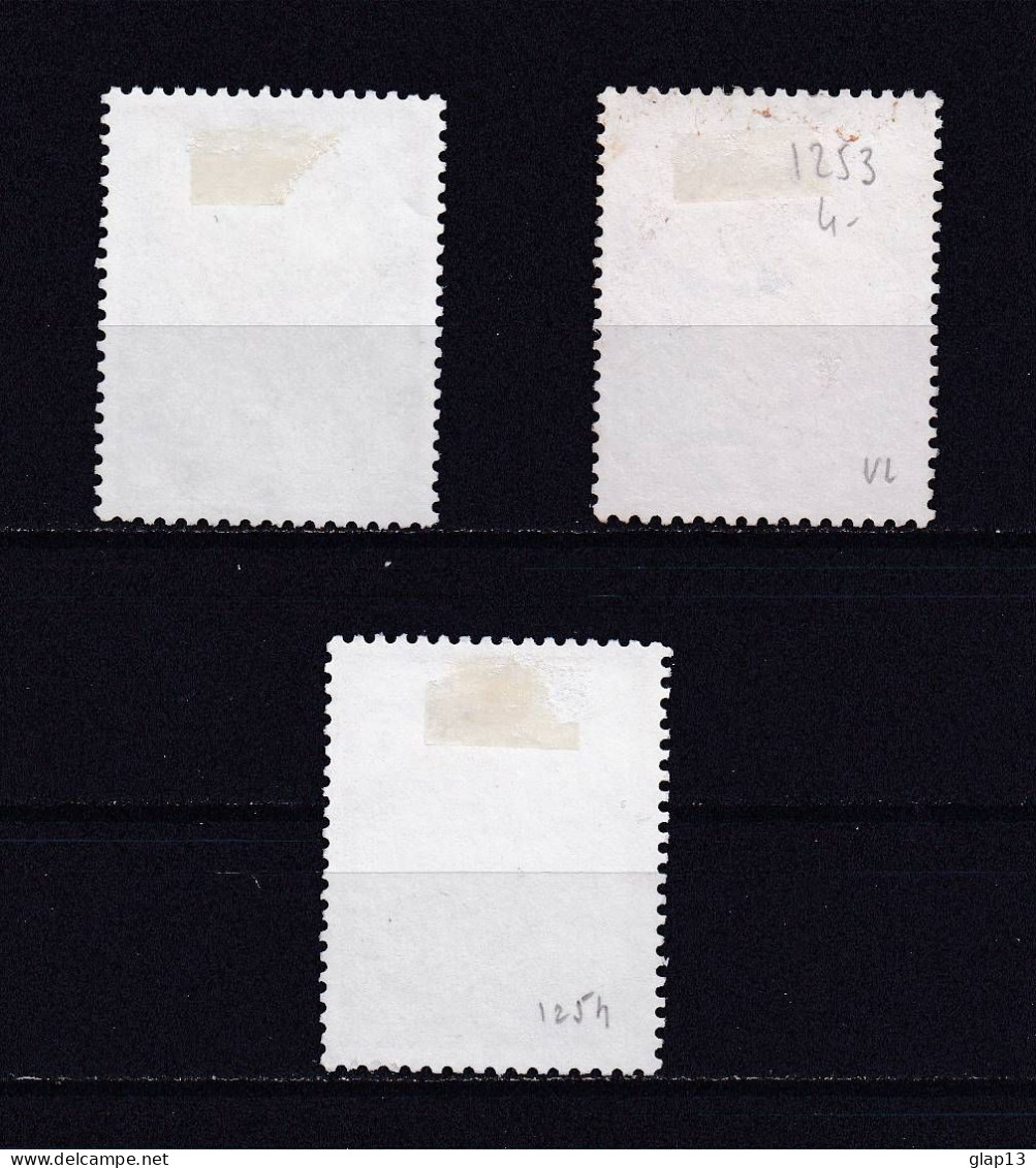 LUXEMBOURG 1992 TIMBRE N°1252/54 OBLITERE POSTES ET TELECOMMUNICATIONS - Gebraucht