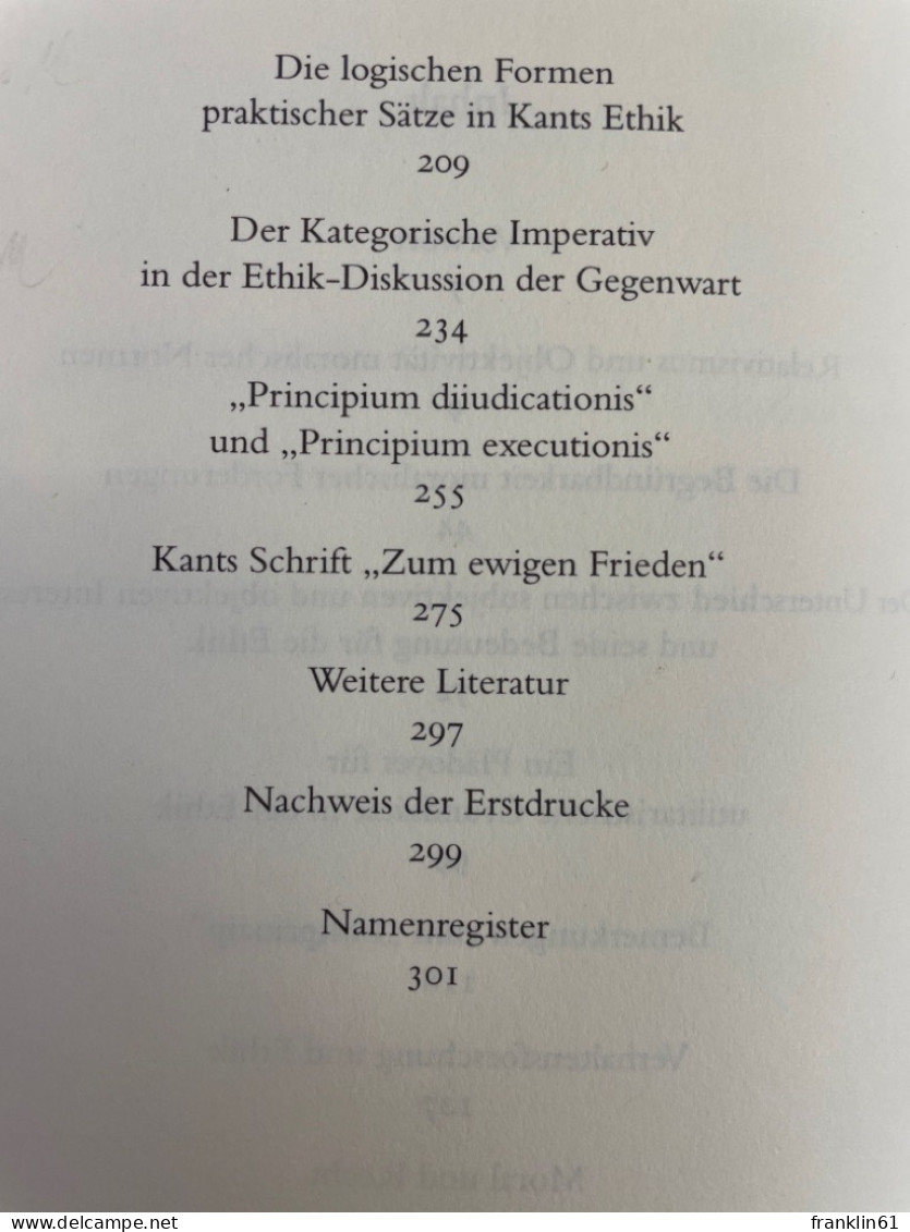 Grundlagen Der Ethik. Gesammelte Schriften; Band 1. - Philosophy