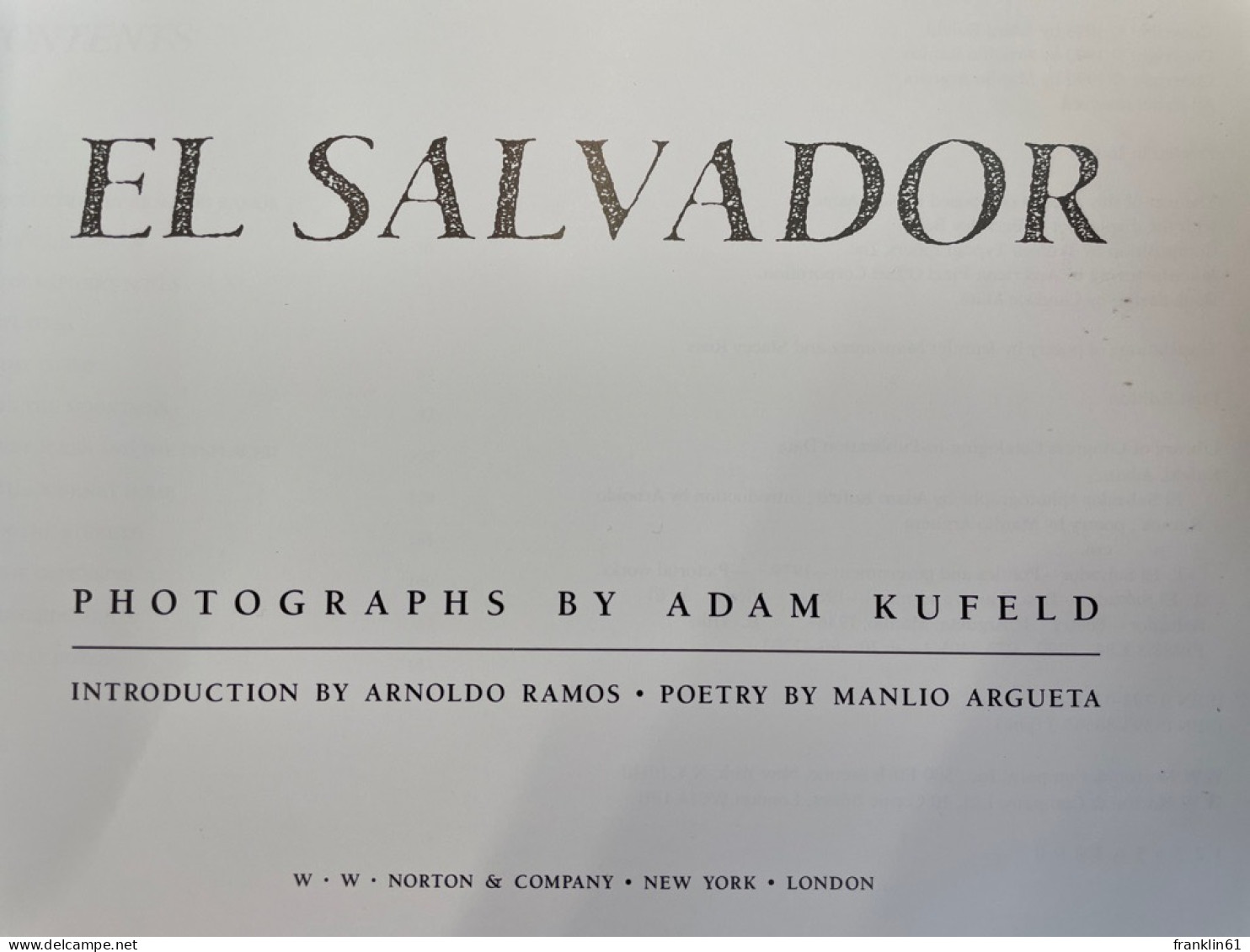 El Salvador. - Fotografia