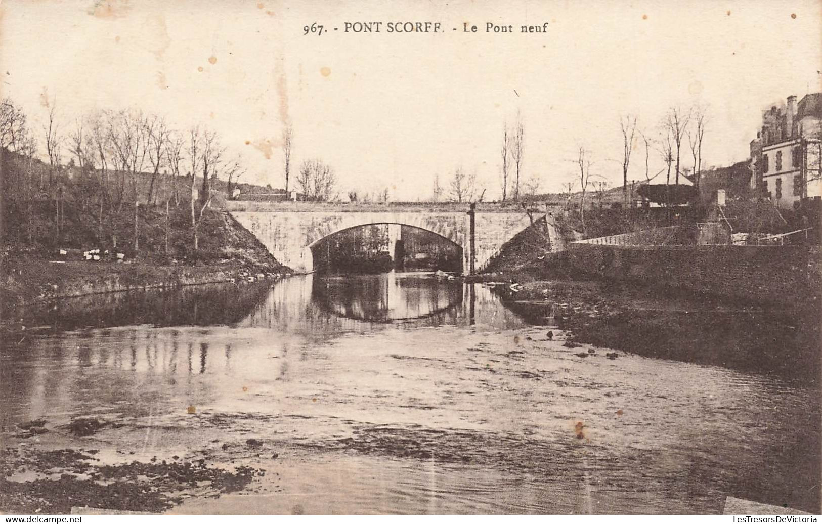 FRANCE - Pont Scorff - Le Pont Neuf - Carte Postale Ancienne - Pont Scorff