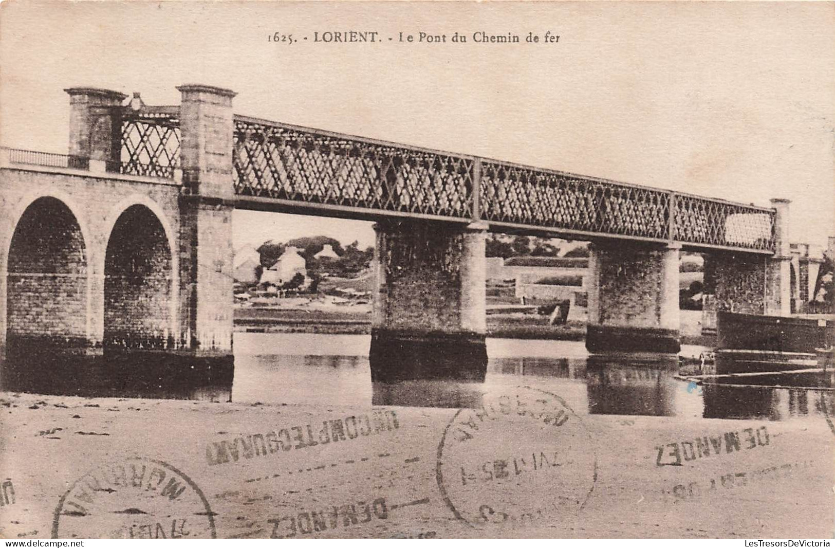 FRANCE - Lorient - Le Pont Du Chemin De Fer - Carte Postale Ancienne - Lorient