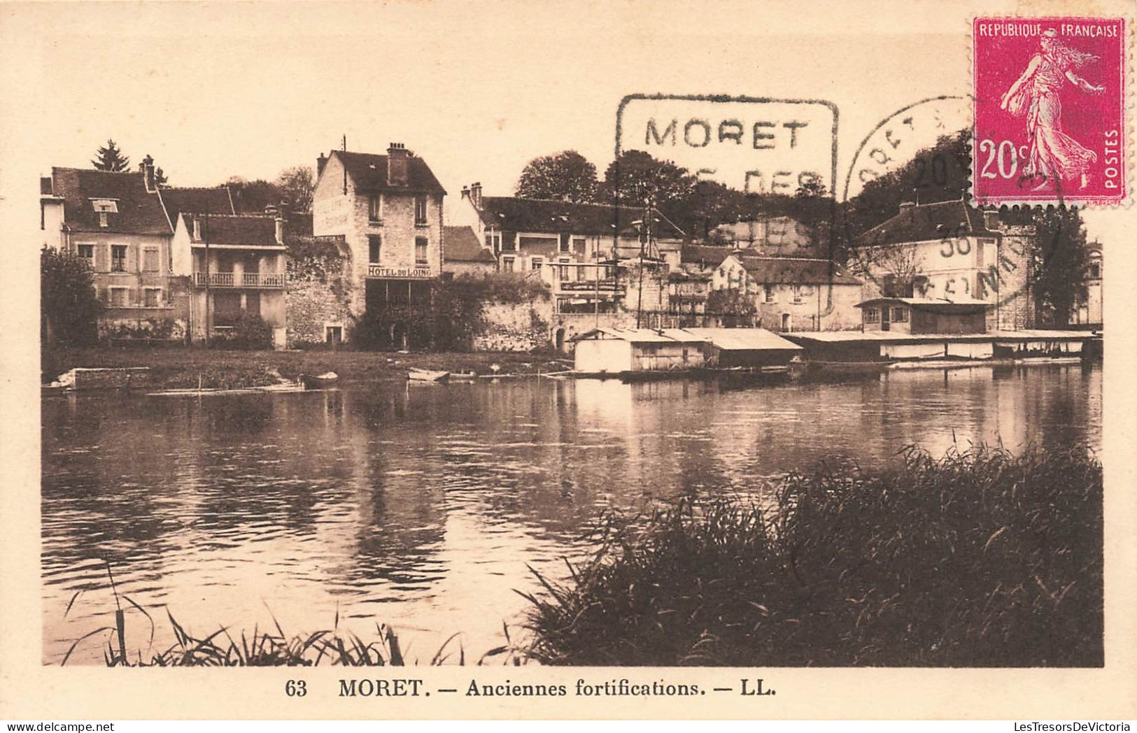 FRANCE - Moret - Anciennes Fortifications - Carte Postale Ancienne - Moret Sur Loing