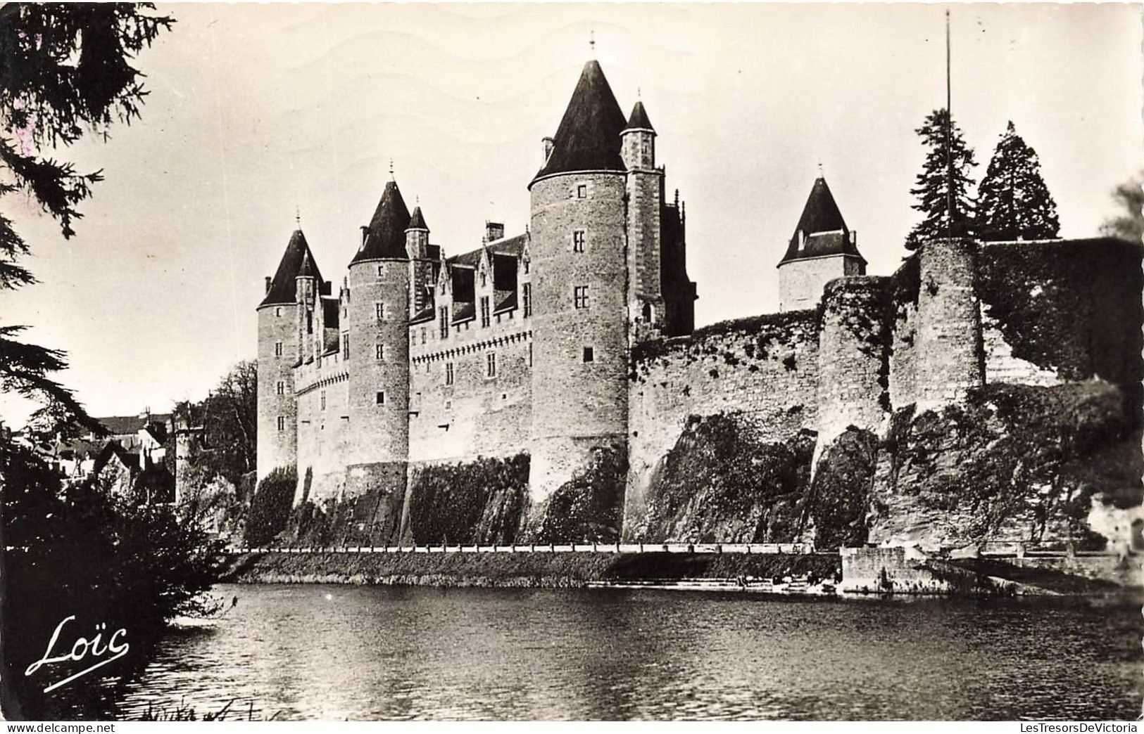 FRANCE - Josselin - Les Bords De L'Oust Et Le Château Josselin Pour Le Connétable Olivier - Carte Postale - Josselin