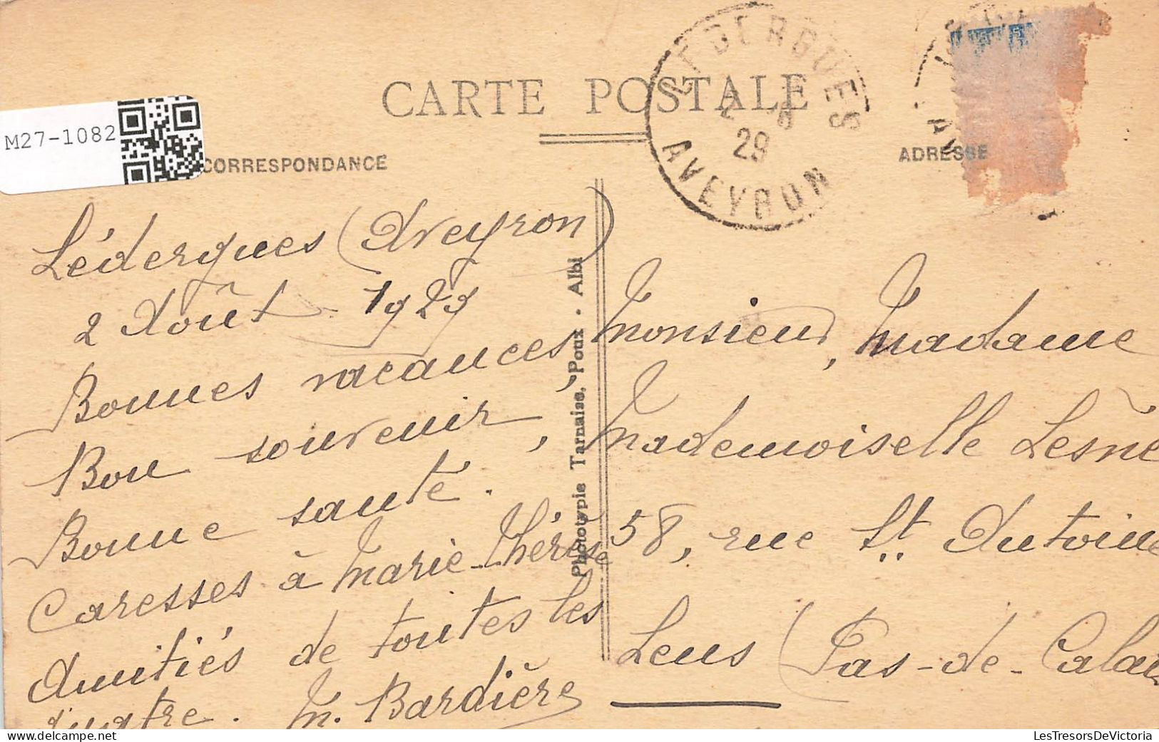 FRANCE - Le Tarn Illustré - Le Viaduc Du Viaur - Carte Postale Ancienne - Rodez