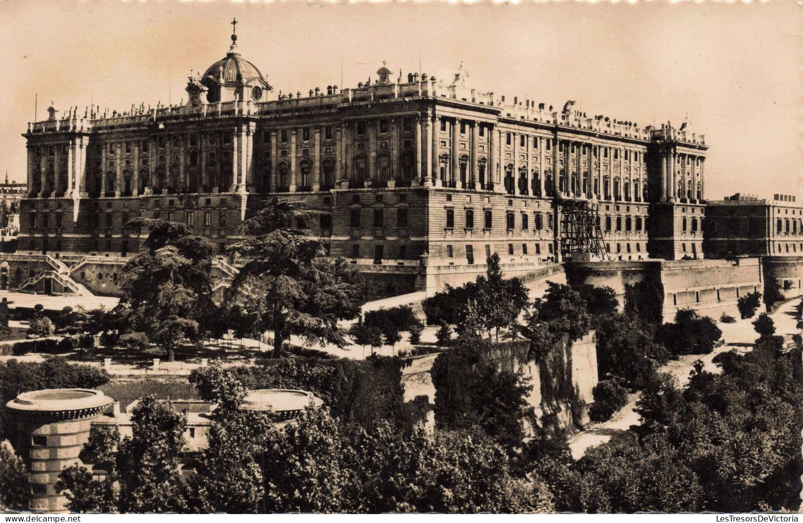 ESPAGNE - Madrid - Palacio Real - Carte Postale Ancienne - Madrid