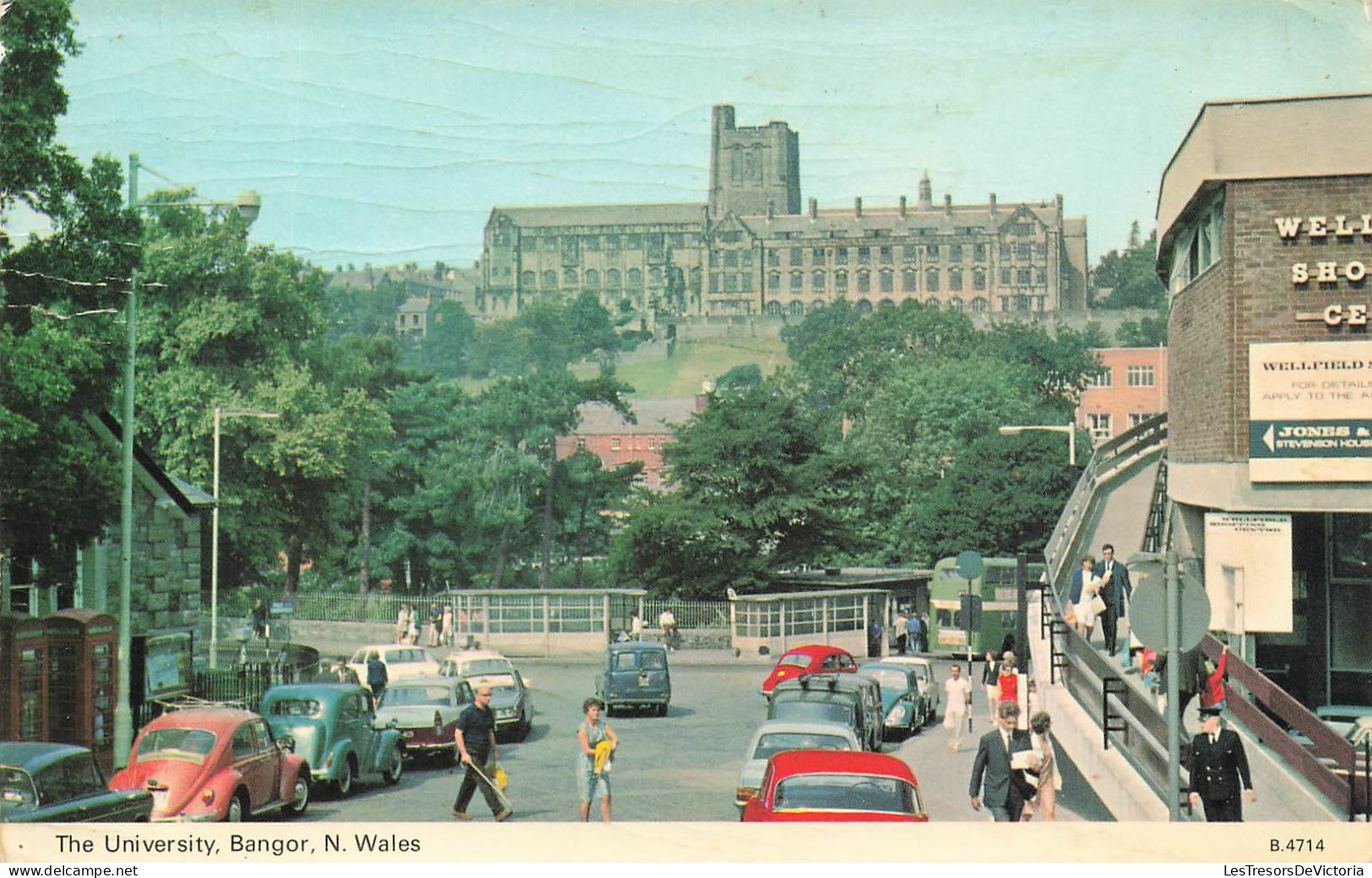 ROYAUME UNI - NWales - Bangor - The University - Carte Postale Ancienne - Caernarvonshire