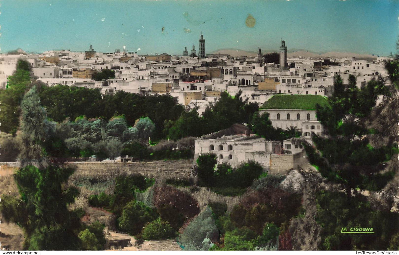 MAROC - Meknes - La Medina Vue De L'Hôtel Transatlantique - Carte Postale - Meknès