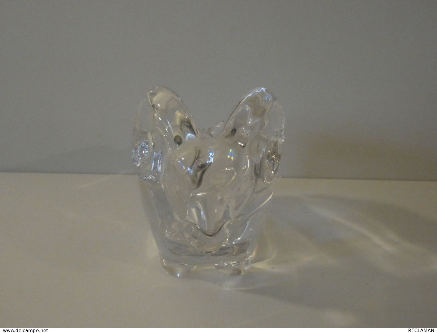 Cendrier Vide Poche Cristal DAUM BELIER - Ashtrays