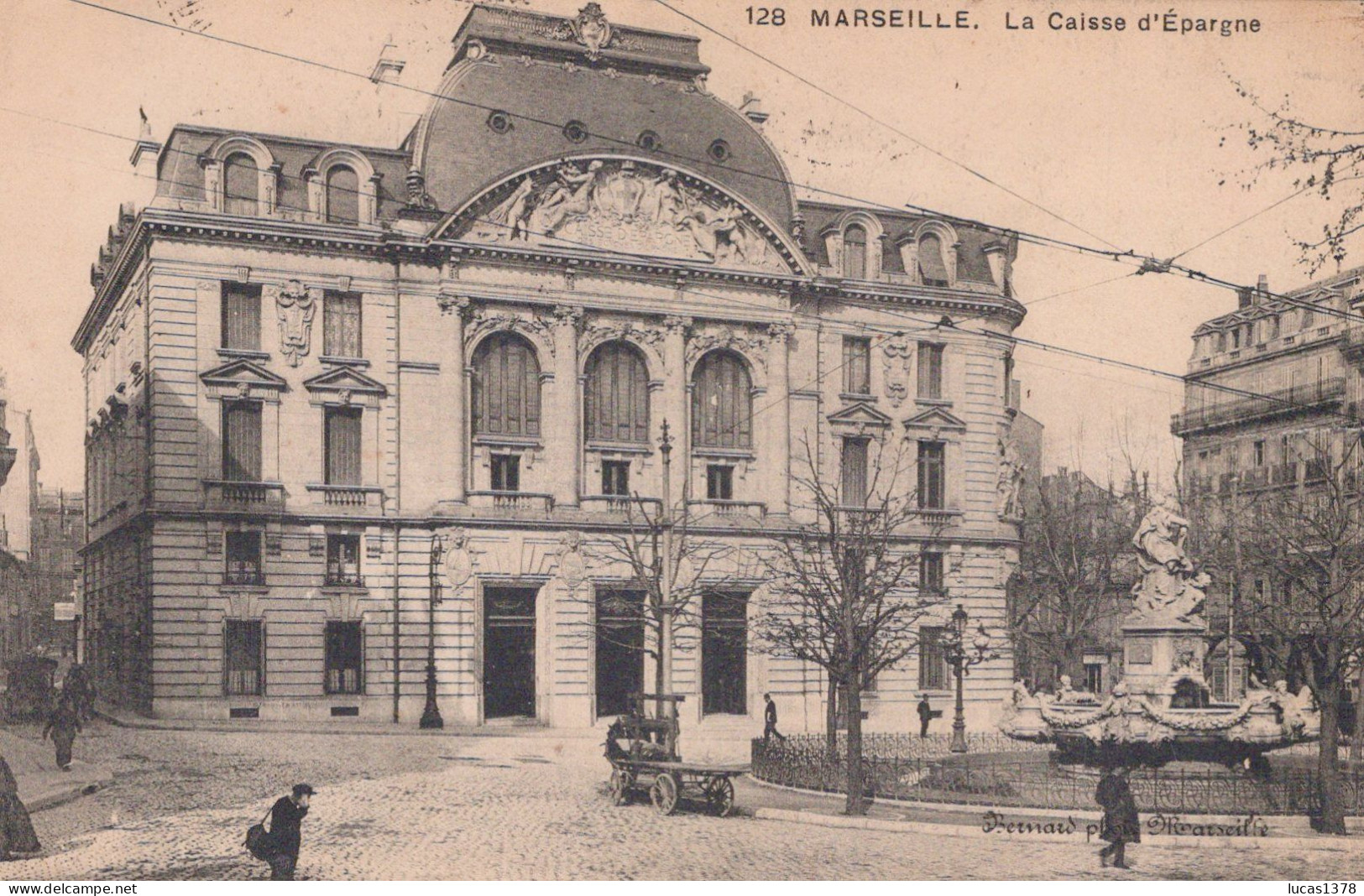 13 / MARSEILLE / EDITEUR BERNARD 128 / LA CAISSE D EARGNE - Cinq Avenues, Chave, Blancarde, Chutes Lavies