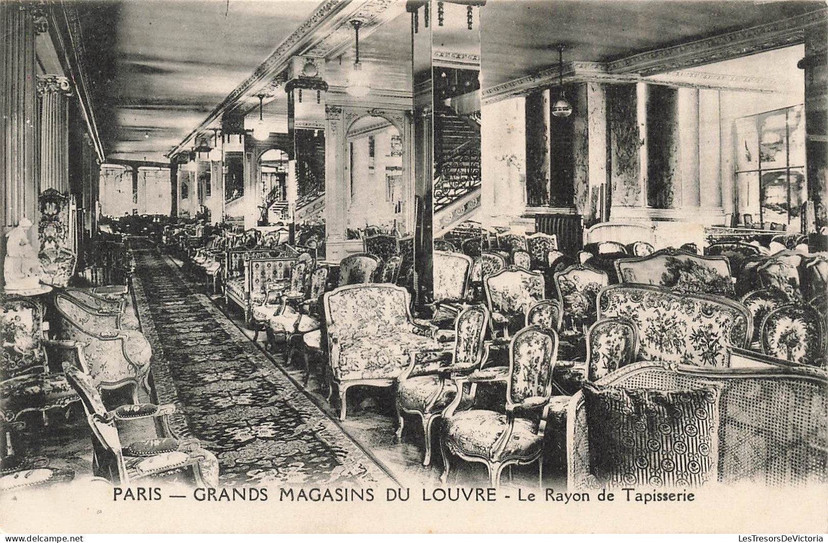 FRANCE - Paris - Grands Magasins Du Louvre - Le Rayon De Tapisserie - Carte Postale Ancienne - Louvre