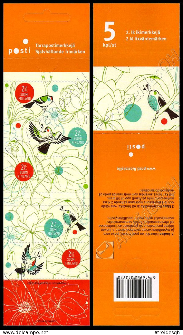 [Q] Finlandia / Finland 2011: Libretto Primavera / The Spring Of Life Booklet ** - Carnets