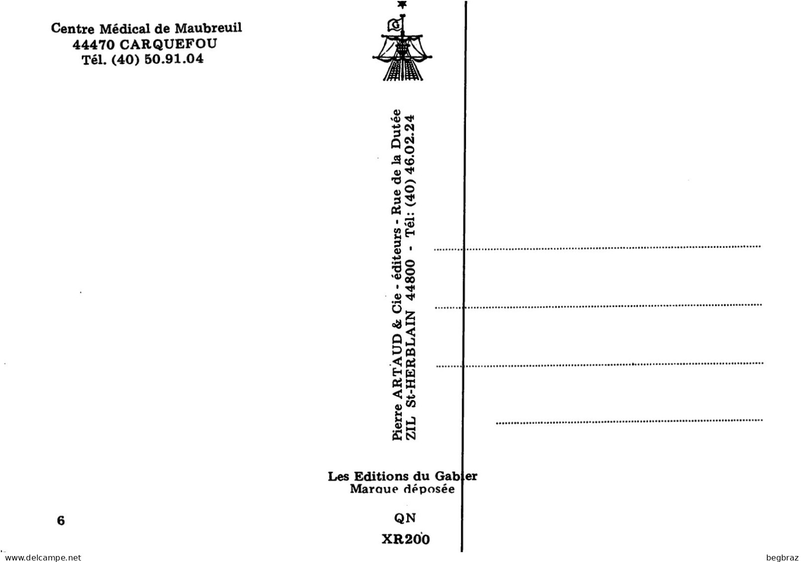 CARQUEFOU    CENTRE MEDICAL DE MAUBREUIL   SANTE - Carquefou