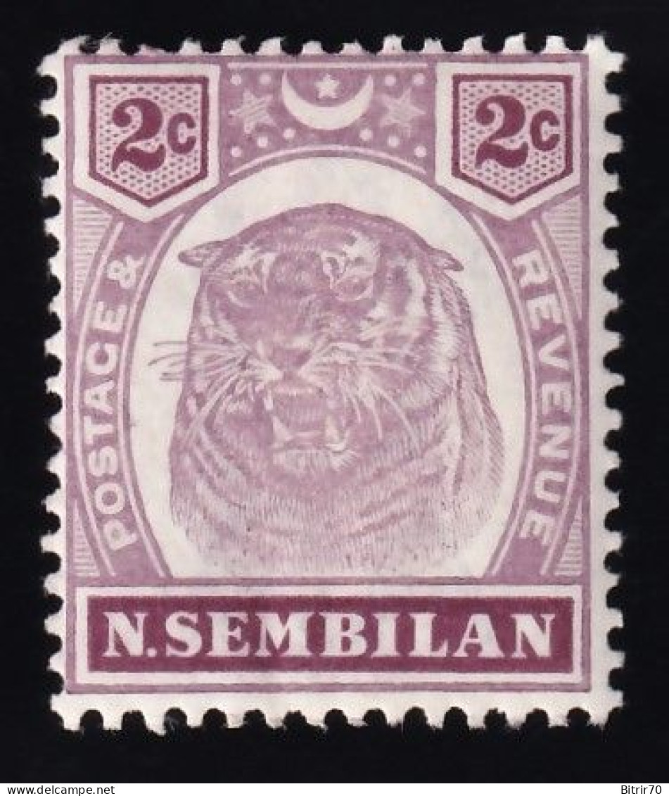 Negri Sembilan.  1896-99  Y&T. 6, MH - Negri Sembilan