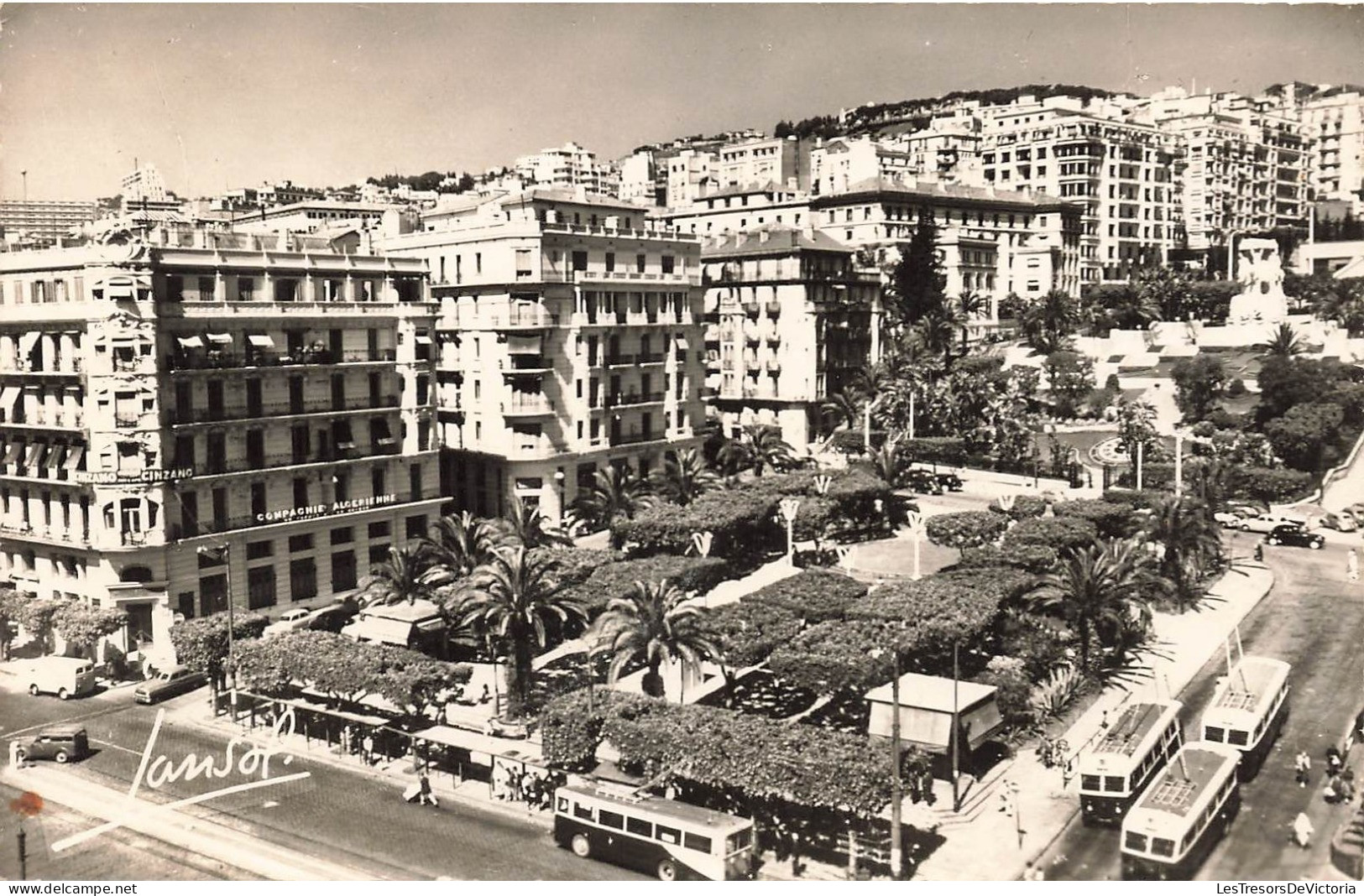 ALGERIE - Alger - Boulevard Laferrière - Vue Générale - Carte Postale - Alger