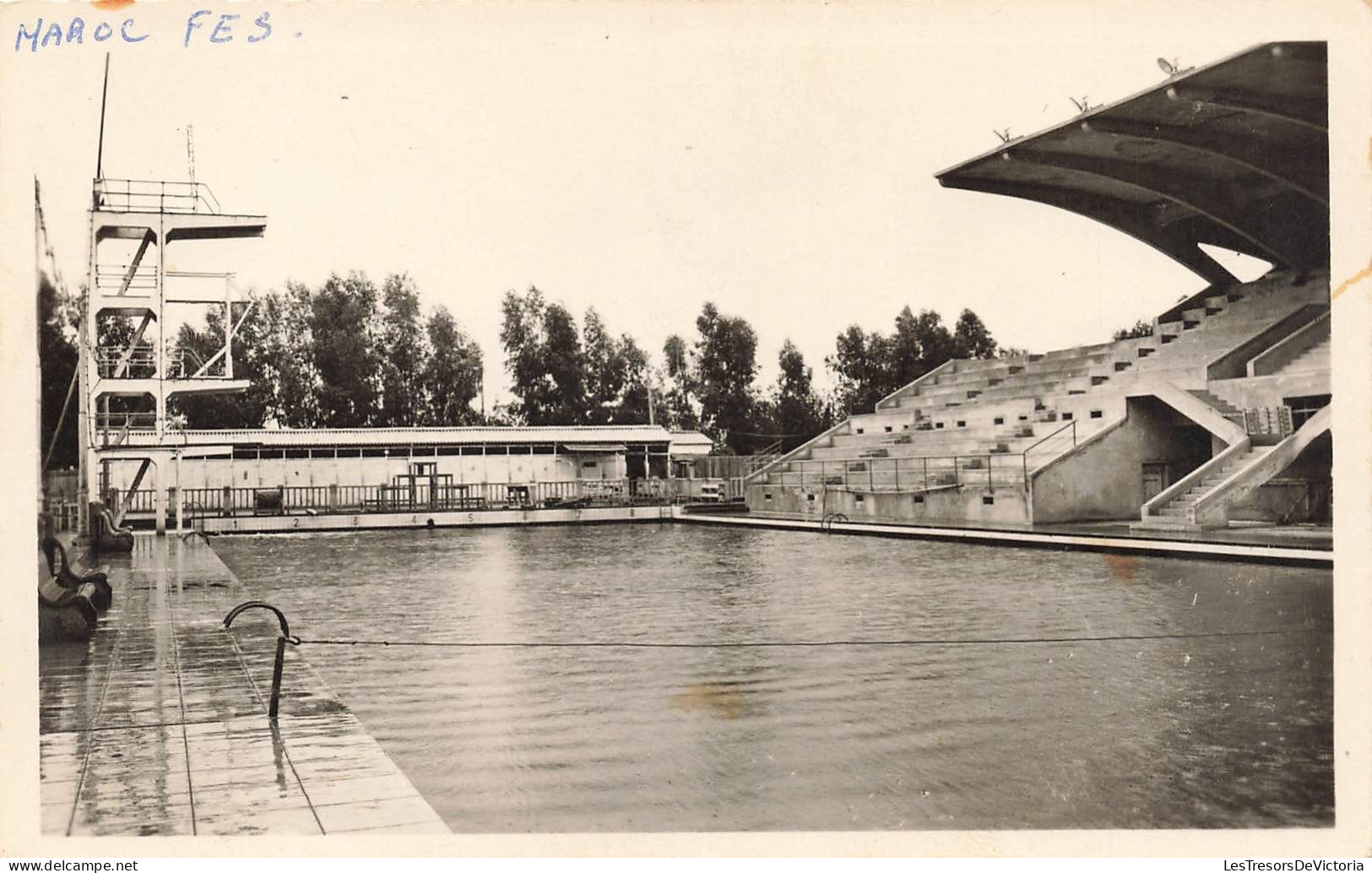 MAROC - Fès - Ville Nouvelle - La Piscine - Carte Postale - Fez