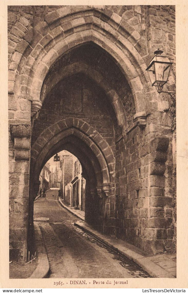 FRANCE - Dinan - Porte Du Jerzual - Carte Postale Ancienne - Dinan