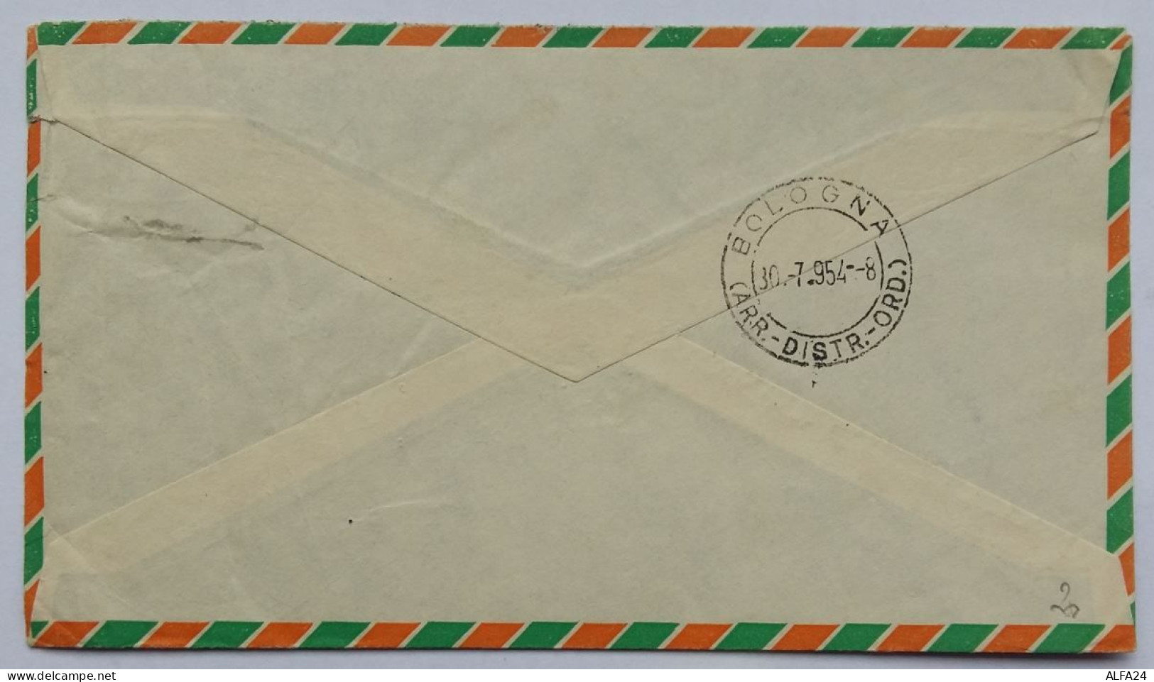 LETTERA 1954 EIRE DIRETTA BOLOGNA (AX202 - Briefe U. Dokumente