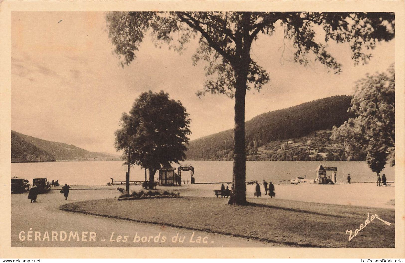 FRANCE - Gérardmer - Les Bords Du Lac - Carte Postale Ancienne - Gerardmer