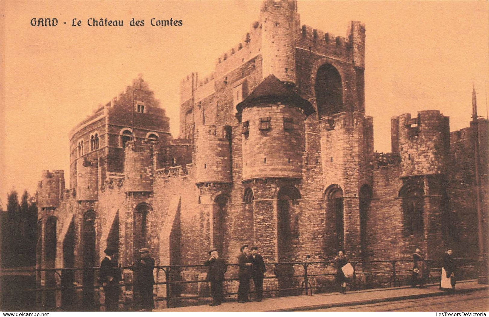 BELGIQUE - Gand - Le Château Des Comtes - Carte Postale Ancienne - Gent