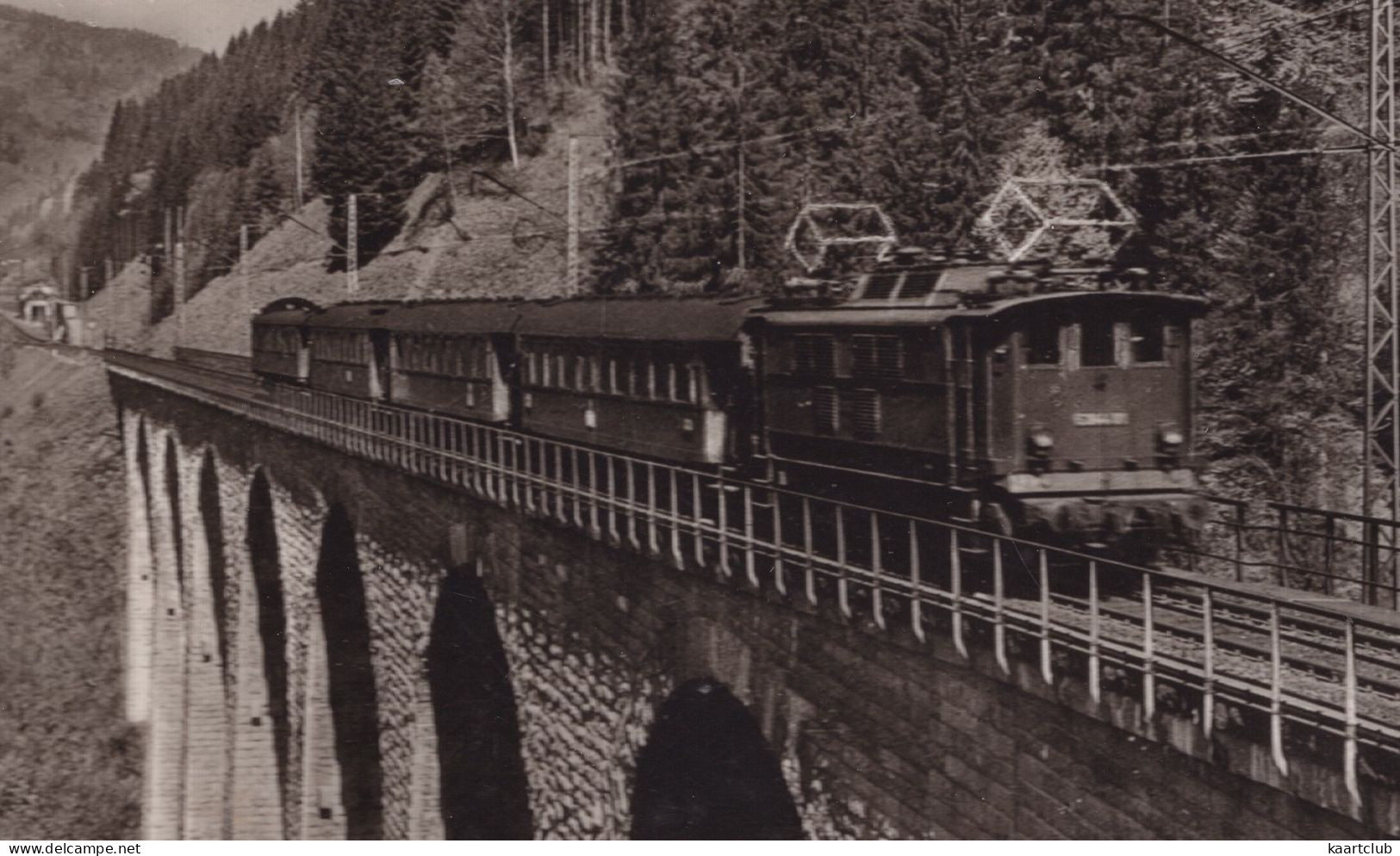 Das Höllental Mit Ravennabrücke (Schwarzwald) - (Deutschland) - Elektrische ZUG / TRAIN / TREN / TREIN - Höllental