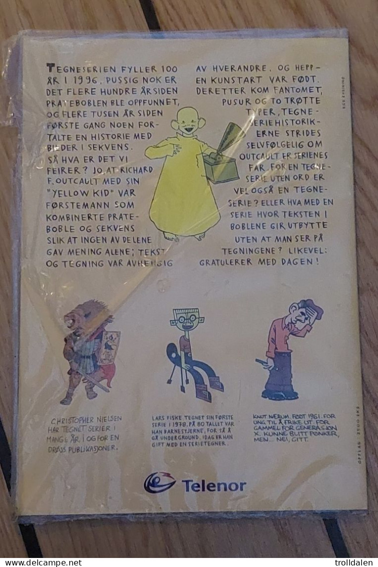 Folder With 3 Cartoon  Cards - Norvège