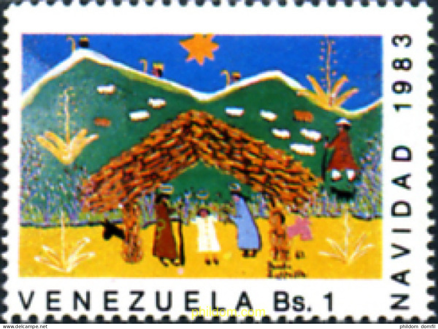 177739 MNH VENEZUELA 1983 NAVIDAD 1983 - Venezuela