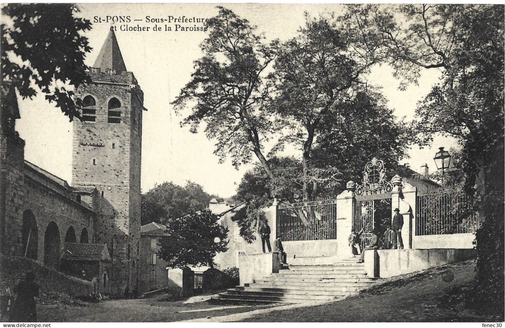 34 St Pons  Hérault Sous Préfecture Et Clocher De La Paroisse - Saint-Pons-de-Thomières