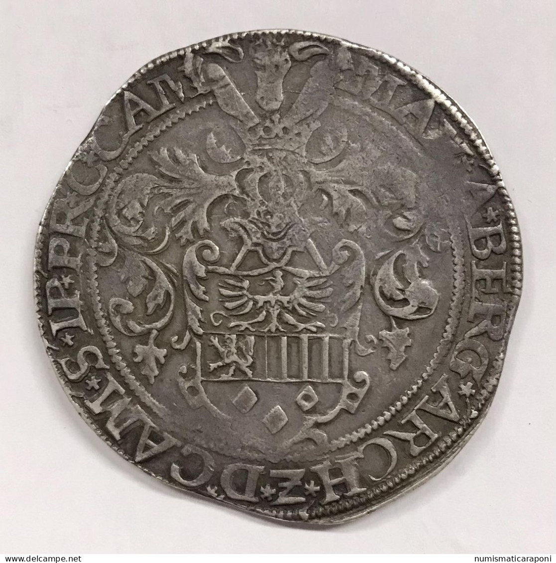 France Francia FRANKREICH/FEODALES CAMBRAI Maximilien De Berghes 1556-1570 Thaler 1568 E.103 - 5 Francs