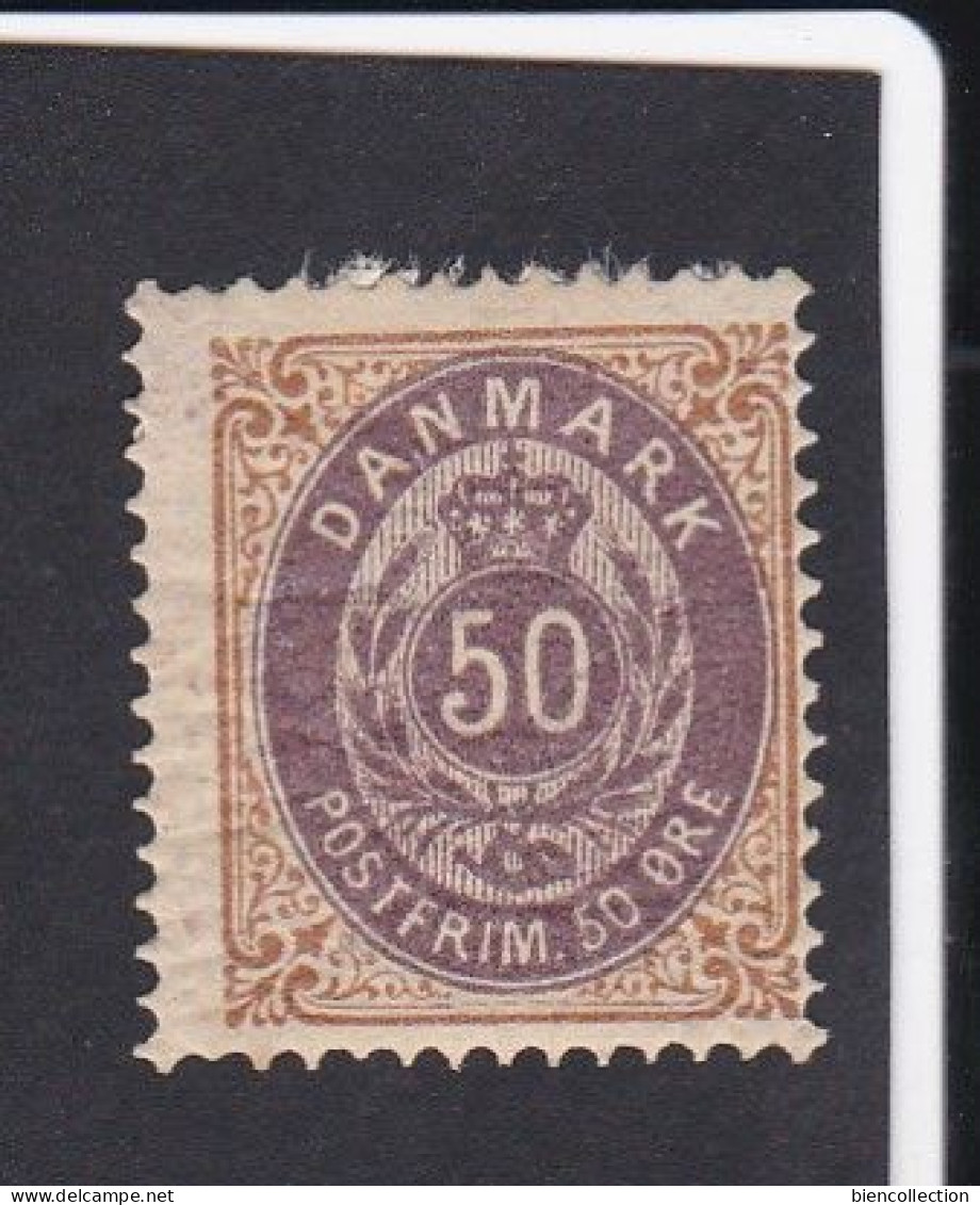 Danemark No 28a - Unused Stamps