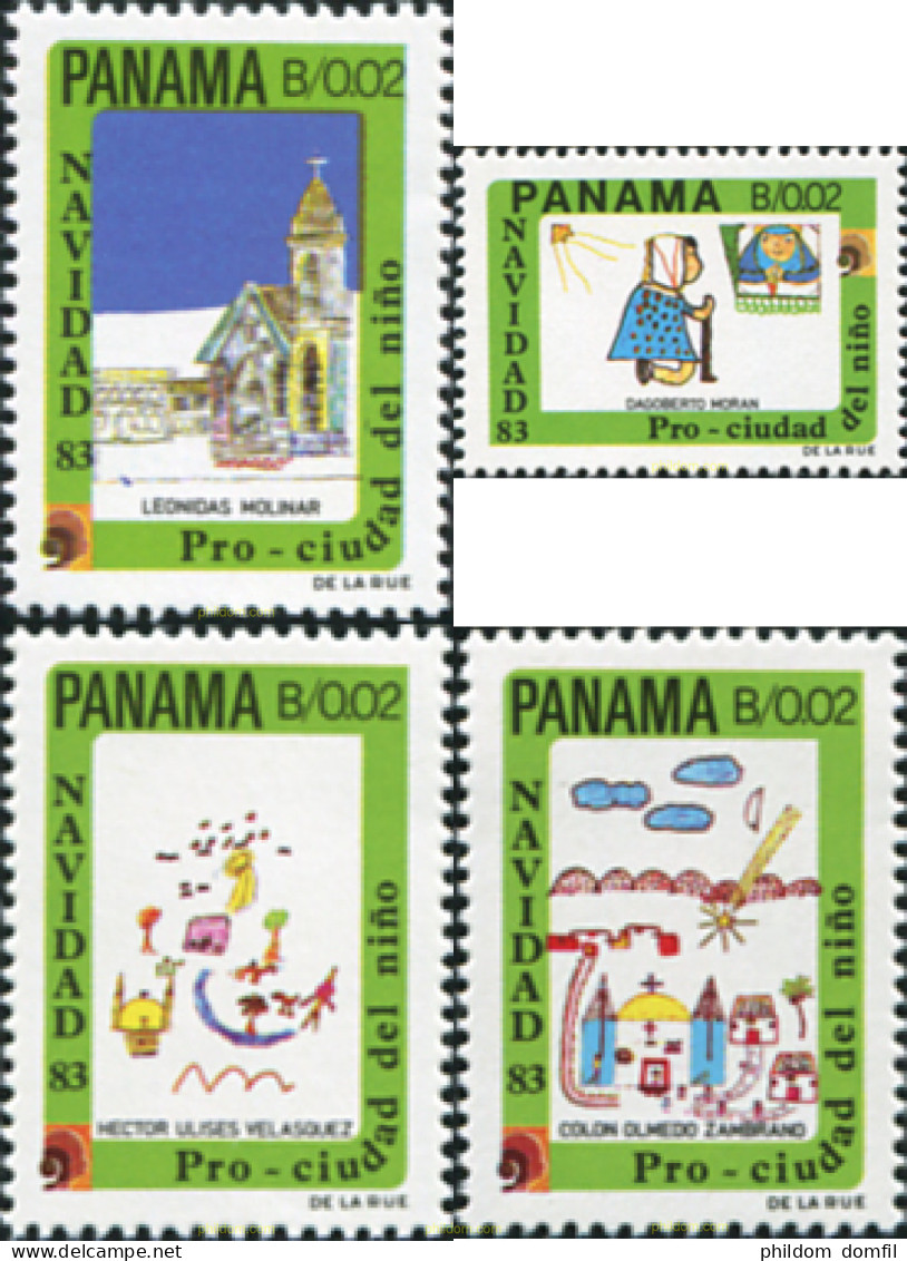 160654 MNH PANAMA 1983 PRO CIUDAD DE LOS NIÑOS - Panama