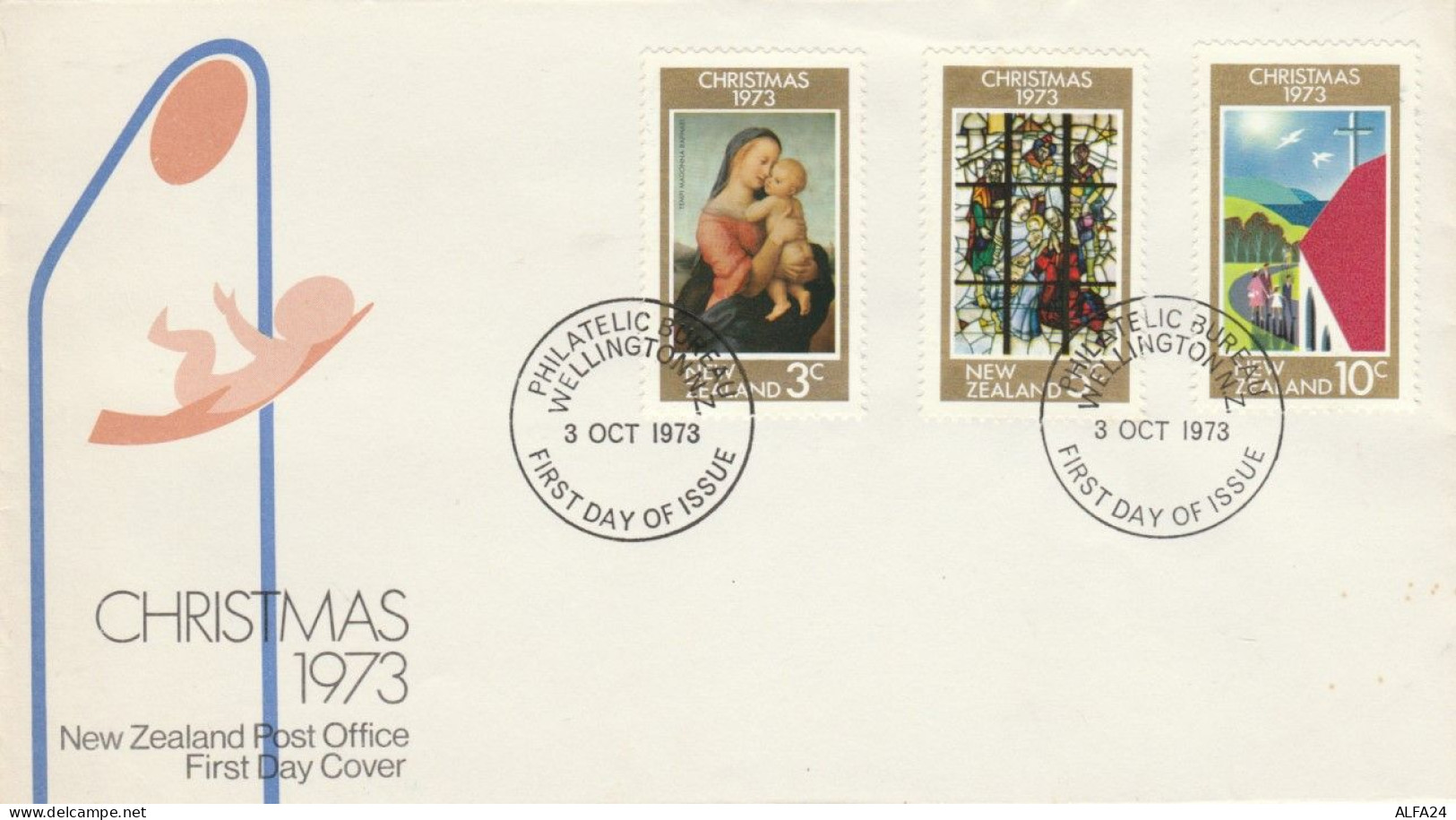 FDC NEW ZEALAND 1973 (EX879 - Storia Postale