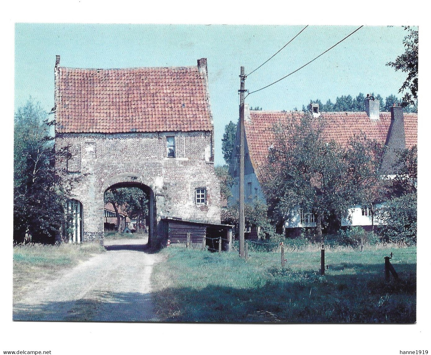 Eeklo Boerderij Huysmanshoeve Foto Prentkaart Htje - Eeklo