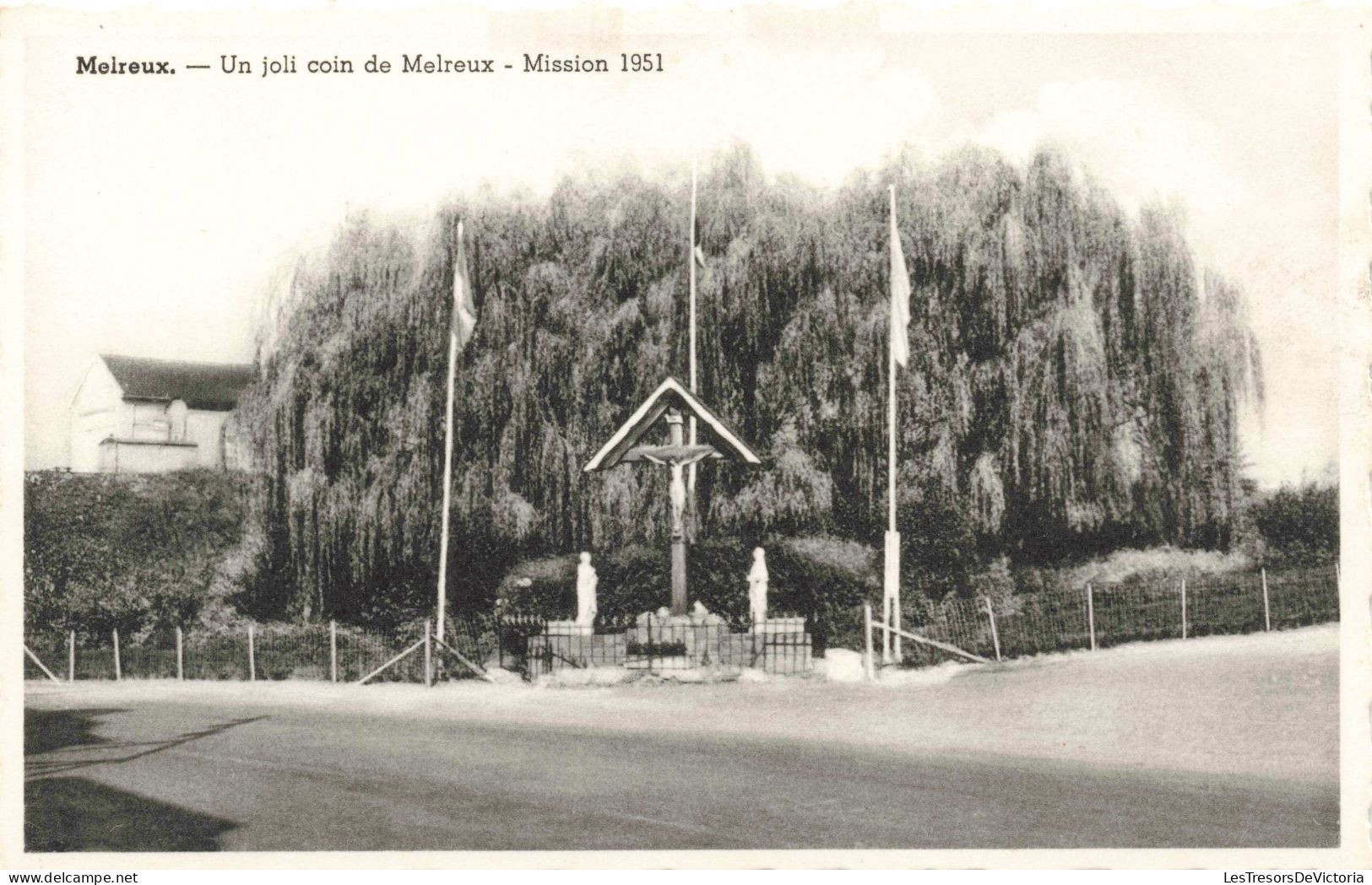 BELGIQUE - Melreux - Un Joli Coin De Melreux - Mission 1951 - Carte Postale Ancienne - Hotton