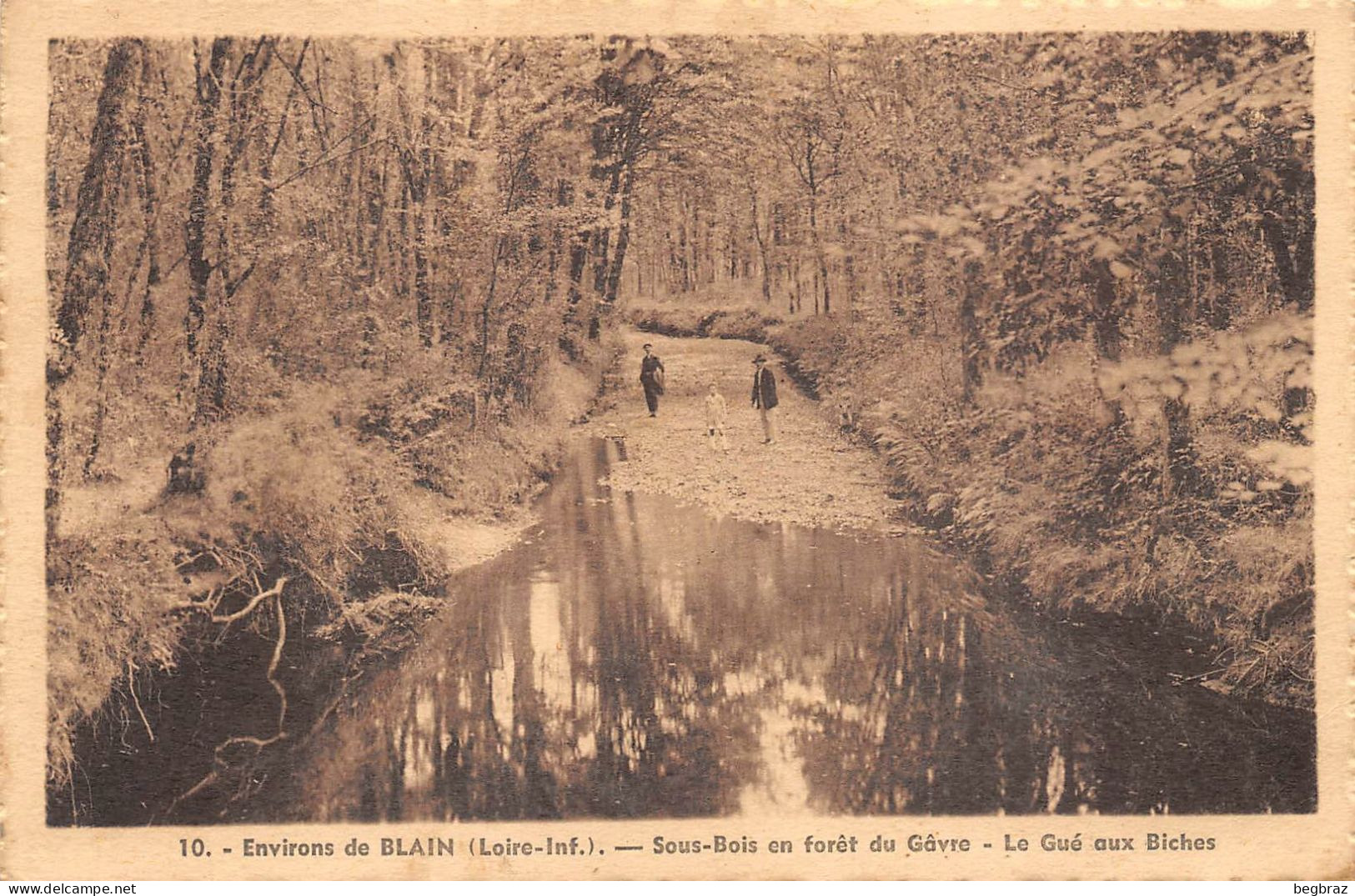 LE GAVRE    FORET  LE GUE AUX BICHES - Le Gavre