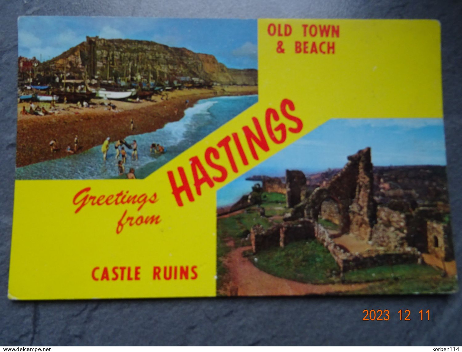 GREETINGS FROM HASTINGS - Hastings