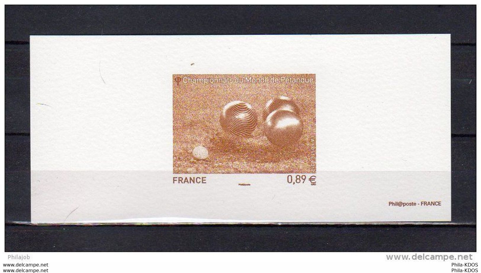 2012 " LA PETANQUE " Sur Gravure Officielle N° YT 4684  En Parfait état. A Saisir !!! - Boule/Pétanque