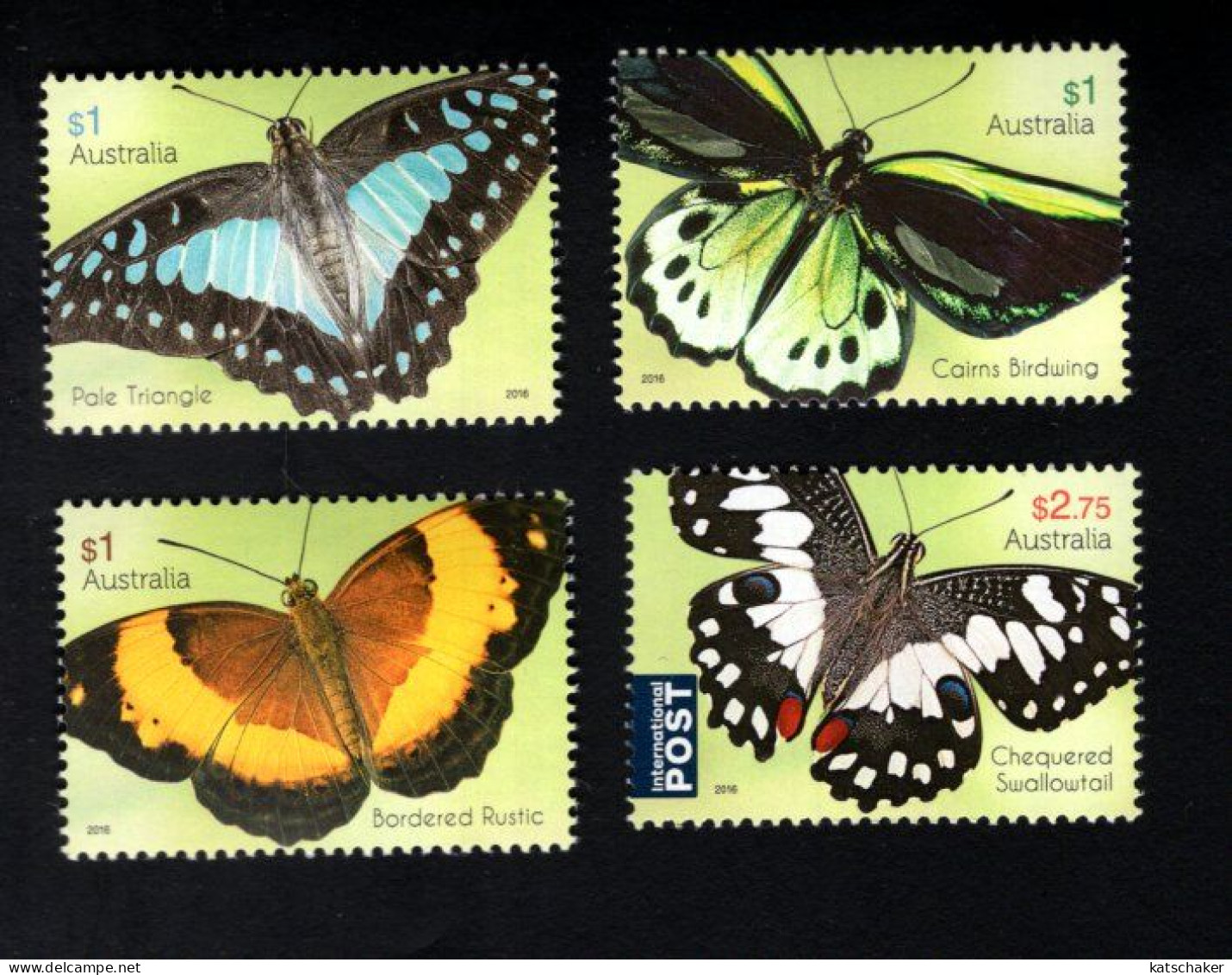 1924784049 2016 SCOTT 4481 - 4484  (XX)  POSTFRIS  MINT NEVER HINGED - FAUNA - BUTTERFLIES - Ungebraucht